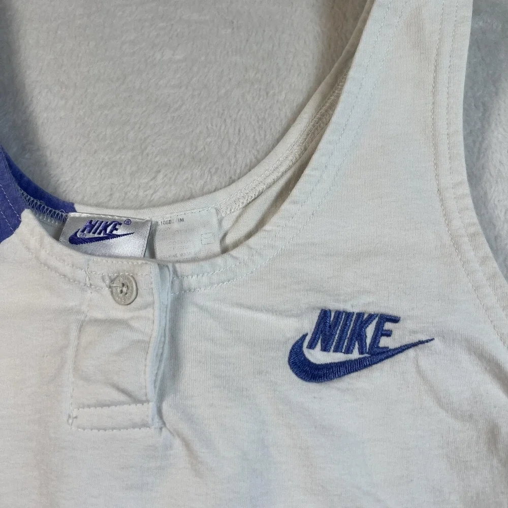 Vintage Nike Challenge Court Tank Small 90's Andre Agassi Tennis Sports‎ Bra